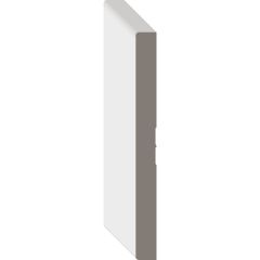 1/2" x 5-1/2" x 16' Primed MDF Baseboard