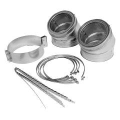 Supervent 6" x 30 Degree Elbow Kit Class A Chimney