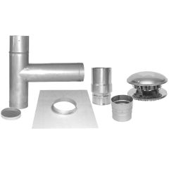 Selkirk 6" Starter Kit Rigid Liner Stainless
