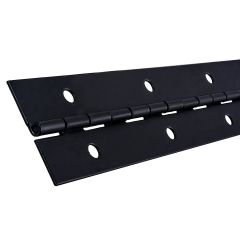 Charnière continue 36 x 1 1/2 po noir
