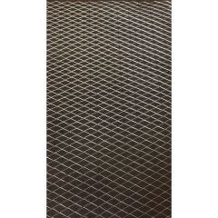 27" x 96" Zinc Plated Steel Diamond Wire Mesh