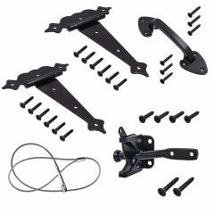 Deluxe 5 Piece Black Gate Kit