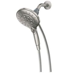 Engage Brushed Nickel 6 Function 5.5" Spray Head Handshower