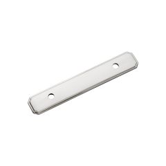 3" Manor House Satin Nickel Backplate