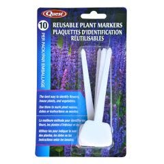 White Plant Markers-10/Pack