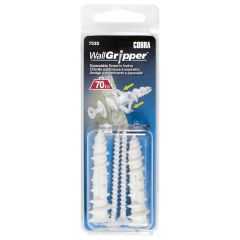 WallGripper #8 x 2-1/4-in + Flat Head White screws - 2/Pack