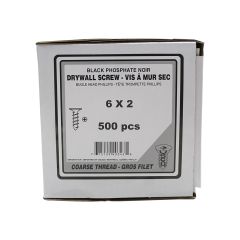 #6 x 2" Coarse Drywall Screw-500/Pack