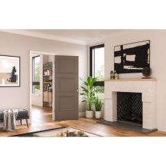 Porte prémontée 32 x 80 po Livingston pentures C26D gauche