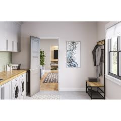 Porte prémontée 32 x 80 po Livingston pentures C26D droite