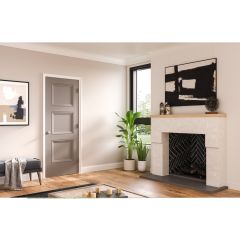 Porte prémontée 36 x 80 po Livingston pentures C26D gauche