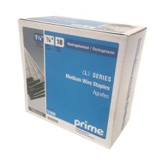 Prime 18 G Staples 1/4" Crown X 1-1/8" Long-5000/Box