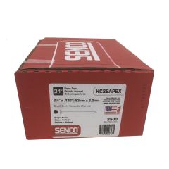 Senco 34° Paper Tape Strip Nail 3-1/4"-2500/Box