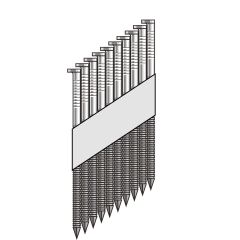 34Deg Strip Paper Ring.Hot-Galv 3 1/4"X.120" 2M