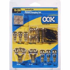 OOK Professional Hanging Valu-Pak Kits 34 Piece