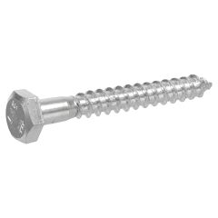 1/4" x 4-1/2" Galvanized Lag Screw-100/Pack