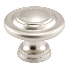 1-3/4" Bi-Fold Door Knobs, Satin Nickel Plated