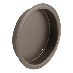 Closet Door Finger Pull, 2-1/8", Classic Bronze