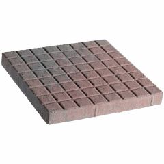Shaw Cobblestone Square Patio Stones Red Charcoal