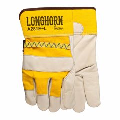 Leather M Longhorn Rawhide Gloves