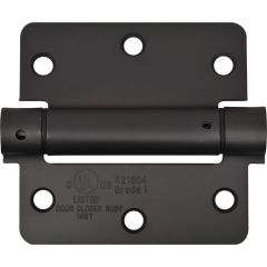 Adjustable Spring Hinge 3.5" Round Corner Oil Rubbed Bronze