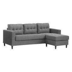 Tyler Grey Sofa Lounger