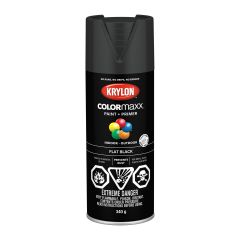 340 g Krylon Colormaxx Flat Black