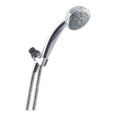 5 Setting Chrome Hand Shower with 72" Flexible Hose