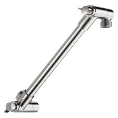 10" Chrome Adjustable Shower Arm