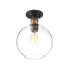 Hansford Flushmount Matt With Gold