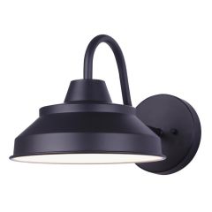 10" Black LED Barn Light