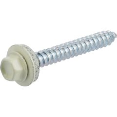#10 x 1-1/2" Bone Hex Roofing And Siding Screws-100/Jar