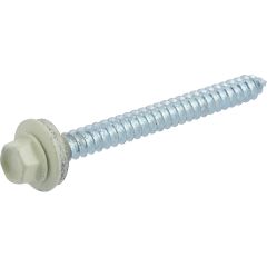 #10 x 2" Bone Hex Roofing And Siding Screws-100/Jar
