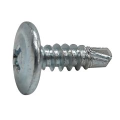 Vis à métal à tête bombée N° 8 x 9/16 po, 1 000/bocal