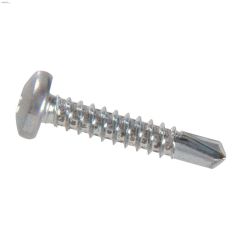 #12 x 2" Zinc Pan Head Sheet Metal Screw-50/Pack