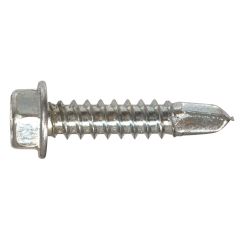 #12 x 1" Zinc HWH Sheet Metal Screw-100/Pack