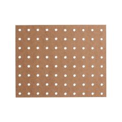 1/4" x 4' x 8' Pegboard Panel