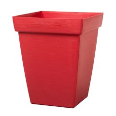 5" Red Bamboo Pot
