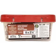 #8 x 2-1/2" Cedar Deck Screw-1200/Pack