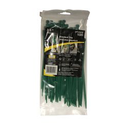 14-1/2" Green Cable Tie's- 100/Pack