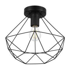 Tarbes Ceiling Light Black Finish