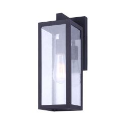 Newport 1 Light Matte Black Outdoor Downlight