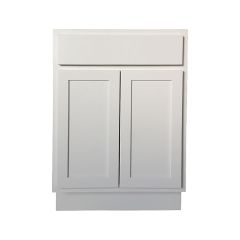 24 Inch Base Cabinet - White Shaker