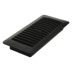 4" x 10" Black Plastic Reg