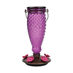 Diamond Wine Hummingbird Feeder