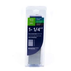 1-1/4" 18G Electro-Galvanized Brad Nail- 1000/Pack