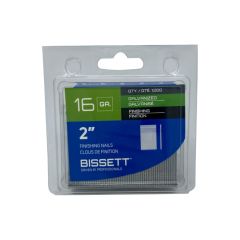 2" 16G Electro-Galvanized Finish Nails- 1000/Pack
