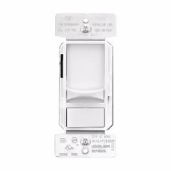 Slide Dimmer Single Pole 3 Way White- 2/Pack