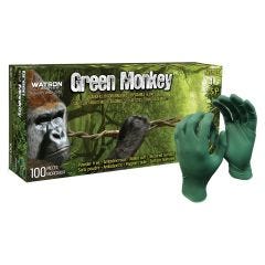 Gants en nitrile Green Monkey-M, paquet de cent