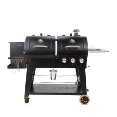 Wood Pellet And Gas Combo Grill