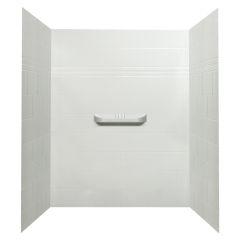 Supreme Acrylic 3 Piece Shower Wall
